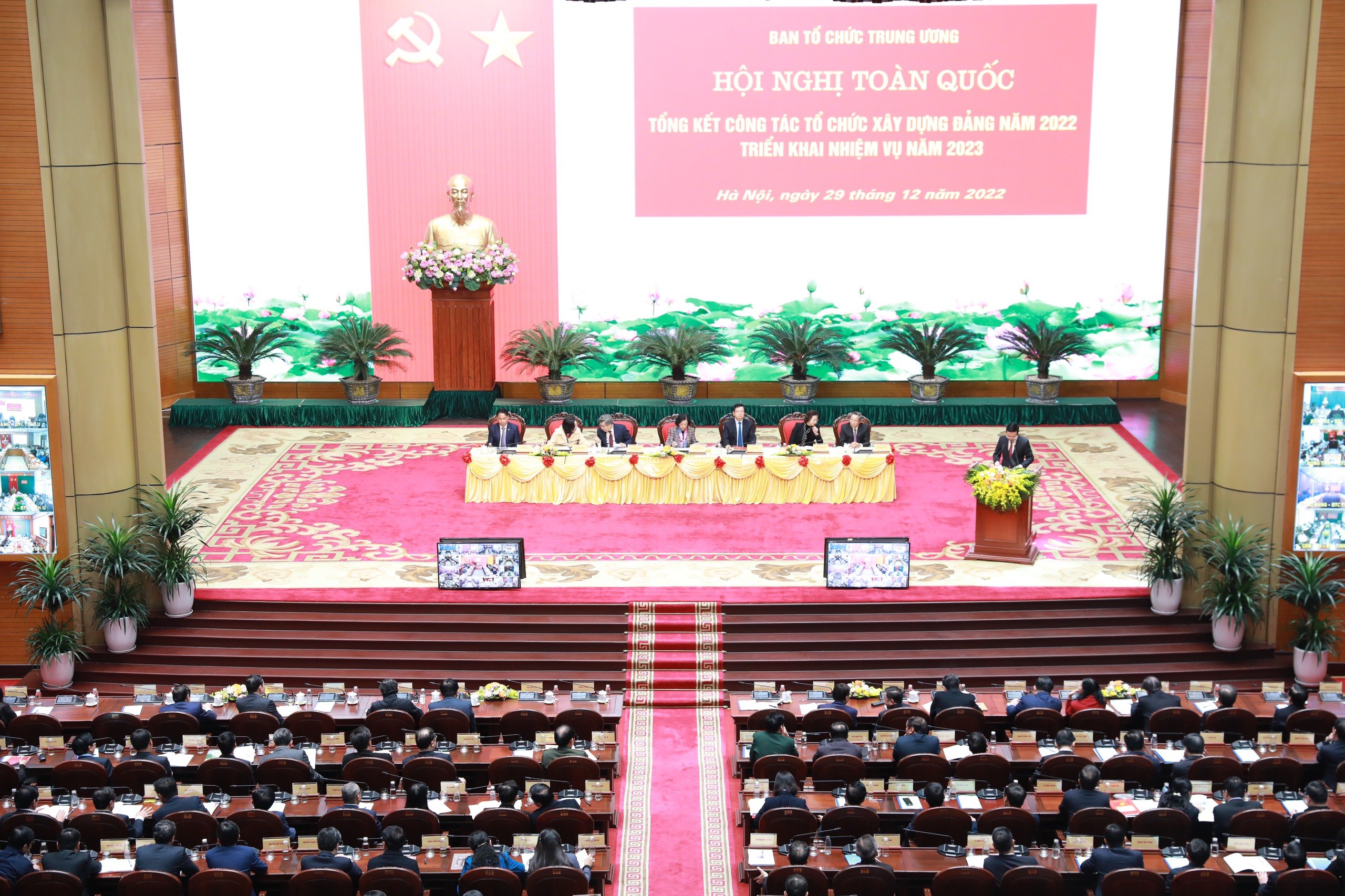 Ngành Tổ chức xây dựng Đảng tổng kết công tác năm 2022, triển khai nhiệm vụ năm 2023