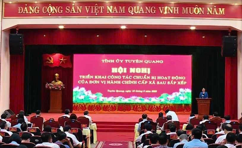 Tuyên Quang sẵn sàng thực hiện mô hình chính quyền địa phương 2 cấp