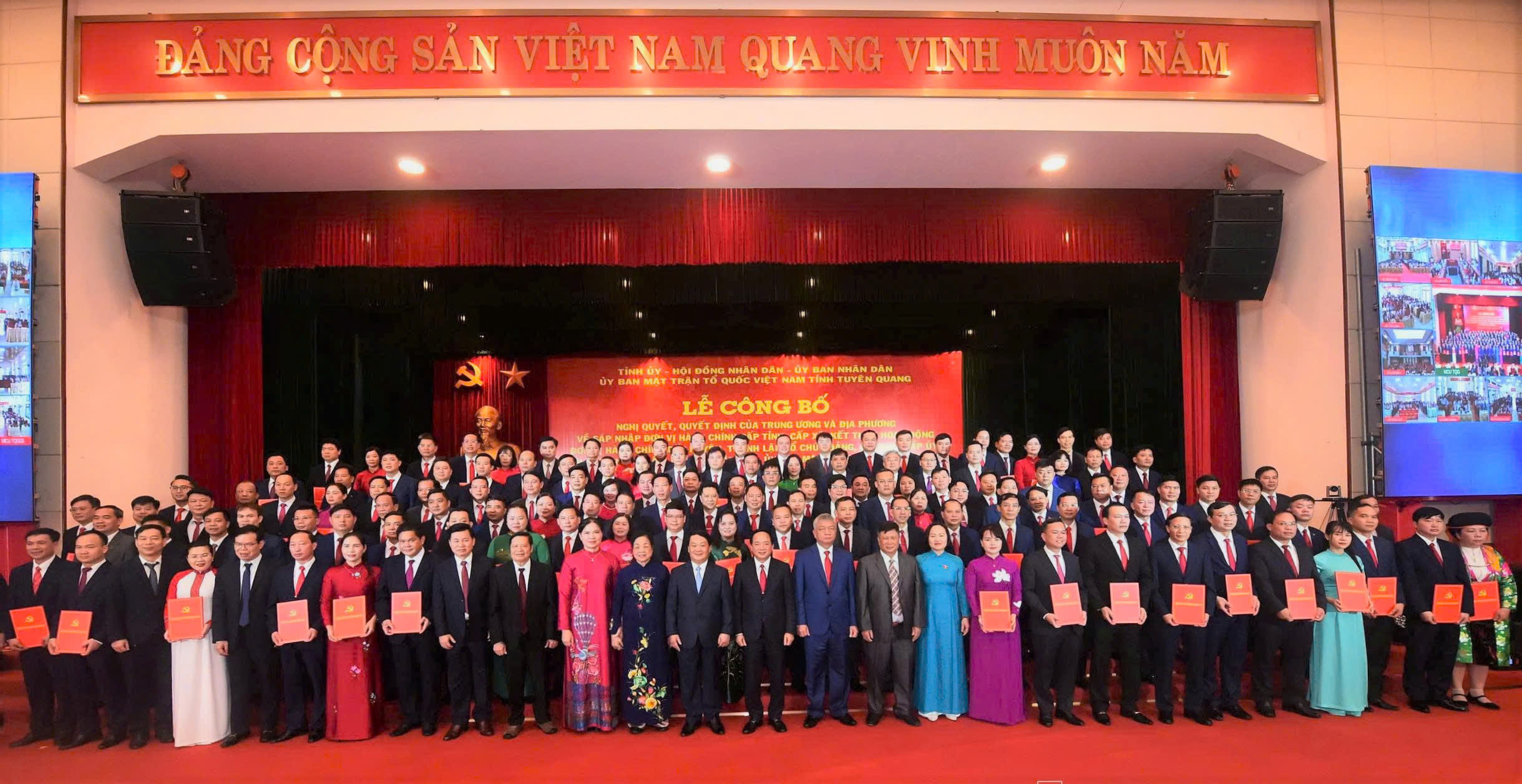 Những kết quả ban đầu sau khi sắp xếp đơn vị hành chính cấp xã tỉnh Tuyên Quang